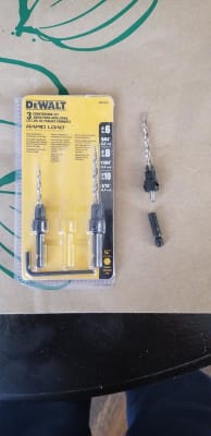 Dewalt countersink drill bit set best sale