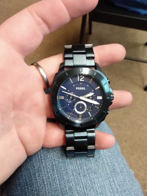 Privateer sport chronograph deals smoke stainless steel watch