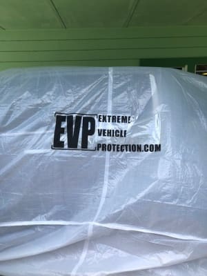 EVP Extreme Vehicle Protection 360 Degree Full Zip-Up Car Cover Storage Bag  for Flood Protection, Car Flood Bag