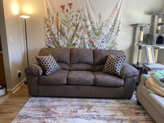 Signature design by ashley outlet pindall brown living room collection