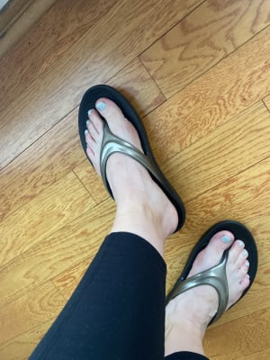★OOFOS★ OOLALA LATTE OOLALA LATTE 5002557370 Women's OOlala Luxe Sandal - Latte – OOFOS