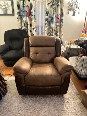 Real Living Mesa Brown Glider Recliner Big Lots
