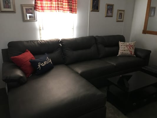 Big Lots Black Leather Couch Flash, Black Leather Sectional Couch Big Lots