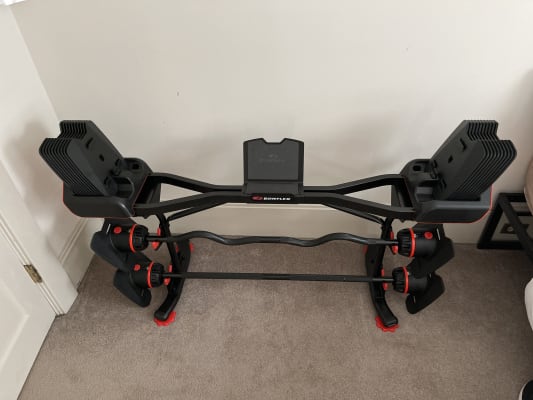 SelectTech 2080 Adjustable Barbell with Curl Bar | BowFlex