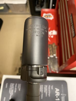ureFire Warden FDE Muzzle Device  Blast Regulator for 5.56 & 7.62 mm  Weapons