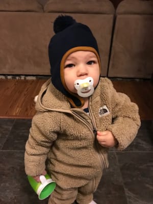 North face infant campshire one piece sale