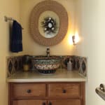 Oval Natural Rattan Woven Wall Mirror