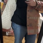 Women's Wrangler Quilt Lined Jacquard Shacket in Pale Green