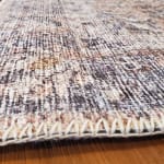 Paros Blush and Gray Distressed Persian Style Floor Runner
