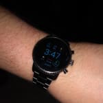 Hybrid Smartwatch Machine Black Silicone