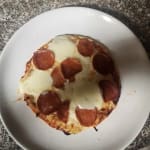 Pizza Girl Pink Tabletop Pizza Grill with Scraper