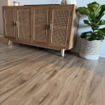 Interlaken Wood and Cane Media Stand - World Market