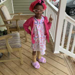 old lady costume for kid