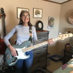 G&l tribute jb electric bass turquoise mist sale
