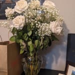 Rose Elegance™ Premium Long Stem White Roses | 1800Flowers