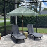 Sage Macrame 9 Foot Replacement Umbrella Canopy with Fringe
