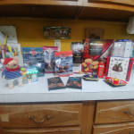 Glittered Glass London Phone Booth Ornament