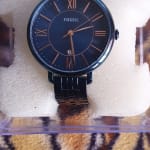 Fossil jacqueline analog discount women's watch es4094i