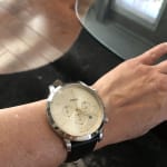 Neutra Chronograph Navy Leather Watch FS5454 Fossil