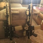 Daniel Defense M4A1 RIS II Free Float Handguard Quad Rail AR-15 Rifle Length Aluminum