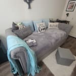 Claremont ellie daybed with on sale trundle in gray