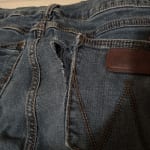 Men's Wrangler Color Wash Retro® Slim Fit Straight Leg Jean in Saddle