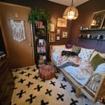 Honey Rattan Daybed Frame
