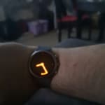 Hybrid Smartwatch Commuter Black Stripe Leather FTW1181 Fossil