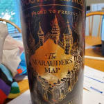 Harry Potter Tervis 32oz. Marauder's Map Stainless Steel Water Bottle -  Black