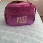 Gap × Barbie™ Kids Recycled Arch Logo Metallic Lunchbag