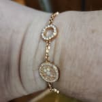 Disc Mother-of-Pearl Bracelet - JF02905791 - Fossil
