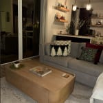 Mathis Warm Blonde Wood Floating Block Coffee Table