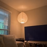 Natural Jute Teardrop Collapsible Hanging Lantern - World Market