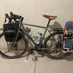 Trek 520 touring sales bike diablo red