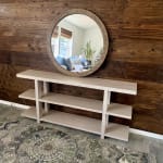 Elia Off White Console Table With Shelves - World Market