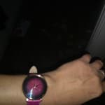 Prismatic Galaxy Three-Hand Fuschia 
