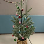 Mini Faux Christmas Tree in Basket Decor - World Market