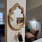 Gold Snake Wall Jewelry Holder