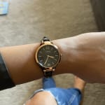 Georgia Smoke Leather Watch - ES3077 
