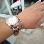 Two-Tone Stainless Steel Watch 