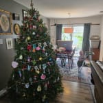 Multicolor Felt Pom Pom Garland