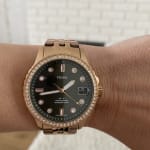 FB-01 Three-Hand Date Rose Gold-Tone 