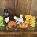 Ceramic Croissant and Bread Loaf Salt and Pepper Shaker Set - World Market