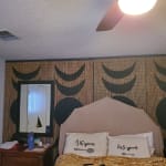 Black And Natural Moon Phase Bamboo Beaded Curtain