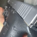 Vickers Tactical Slide Stop for Glock 43X, 48 Steel Black