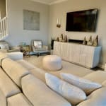 Muted Stripe and Check Indoor Outdoor Throw Pillow - World Market