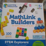 Learning Resources ® MathLink plug-in kuber - Big Build er