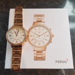 Hybrid Smartwatch Virginia Rose Gold Tone Stainless Steel