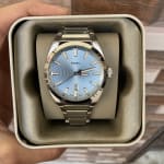 Everett Three-Hand Date Stainless Steel FS5821 - - Fossil Watch