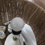 Natural Jute Rope Scalloped Table Lamp Shade